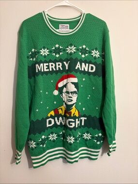 Ugly Christmas sweater The Office Dwight